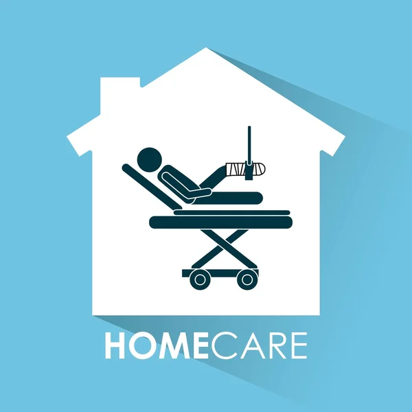 Home care  design — Stock Vector