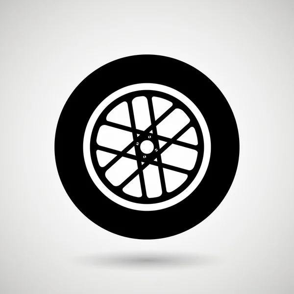 Progettazione pneumatici auto — Vettoriale Stock