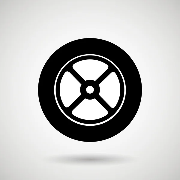 Conception des pneus de voiture — Image vectorielle