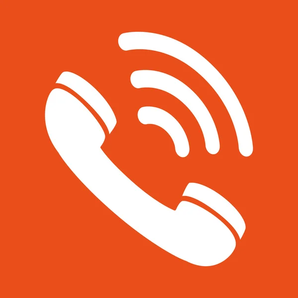 Telefoon service design — Stockvector