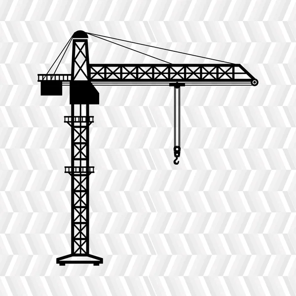 크레인 서비스 디자인 — 스톡 벡터