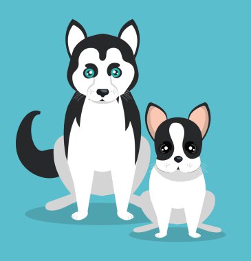 sevimli köpek tasarım