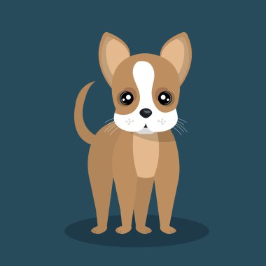 sevimli köpek tasarım