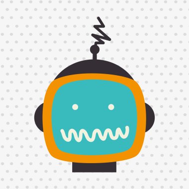 Robot simgesi tasarım