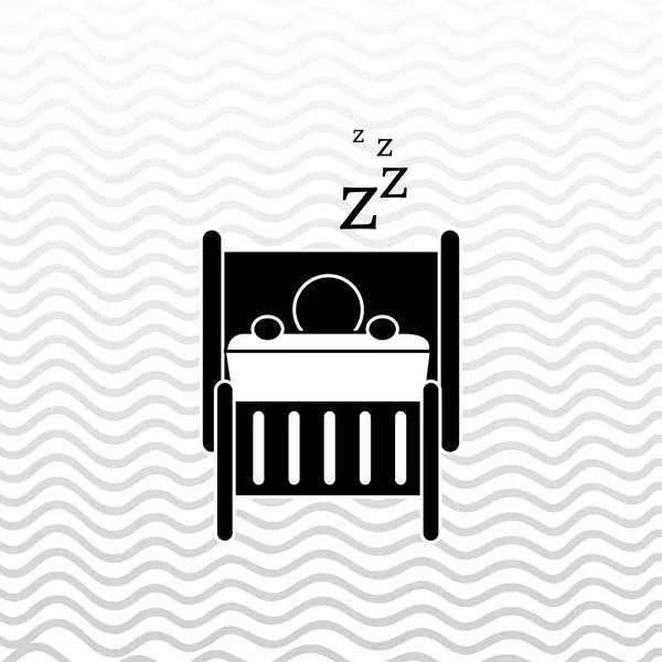 睡眠のコンセプト デザイン — ストックベクタ