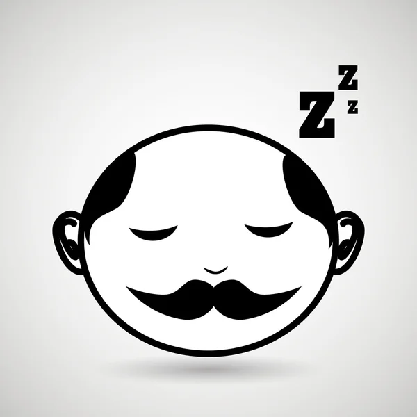 Concept de sommeil design — Image vectorielle