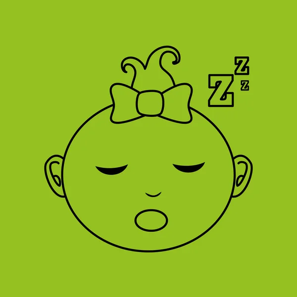 การออกแบบแนวคิดการนอนหลับ — ภาพเวกเตอร์สต็อก
