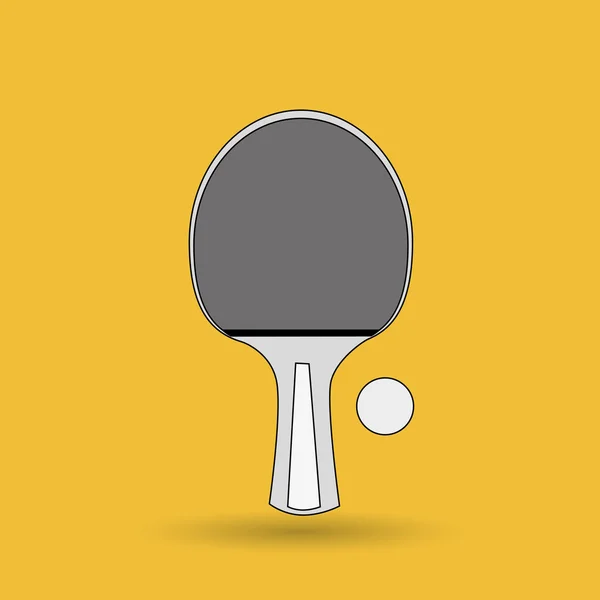Ping pong 游戏设计 — 图库矢量图片
