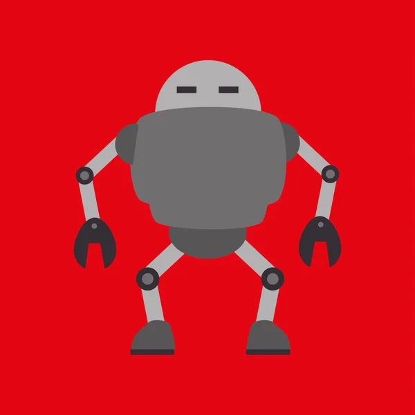 Robot icono de diseño — Archivo Imágenes Vectoriales