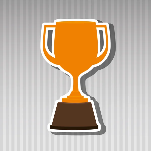 Design de ícone de troféu —  Vetores de Stock