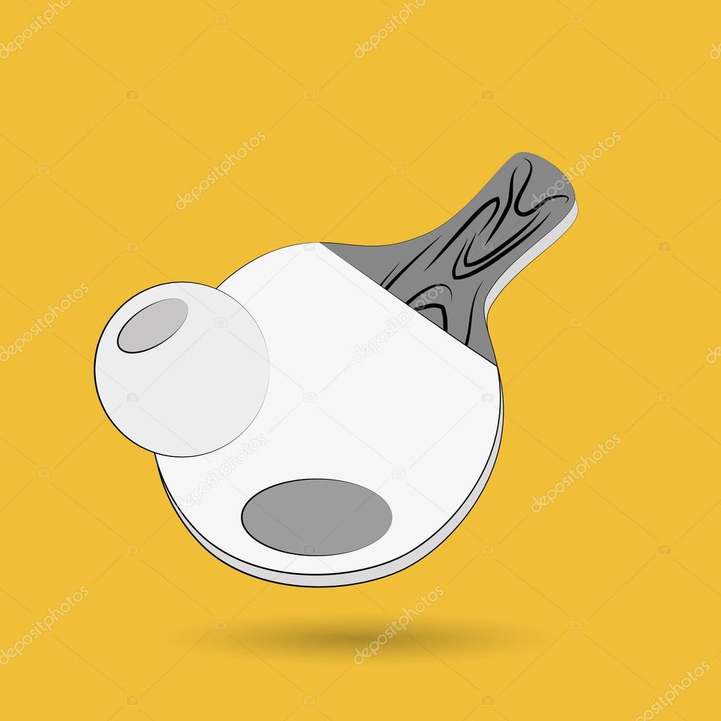 Ping pong game design Stock Vector Image by ©yupiramos 109212512