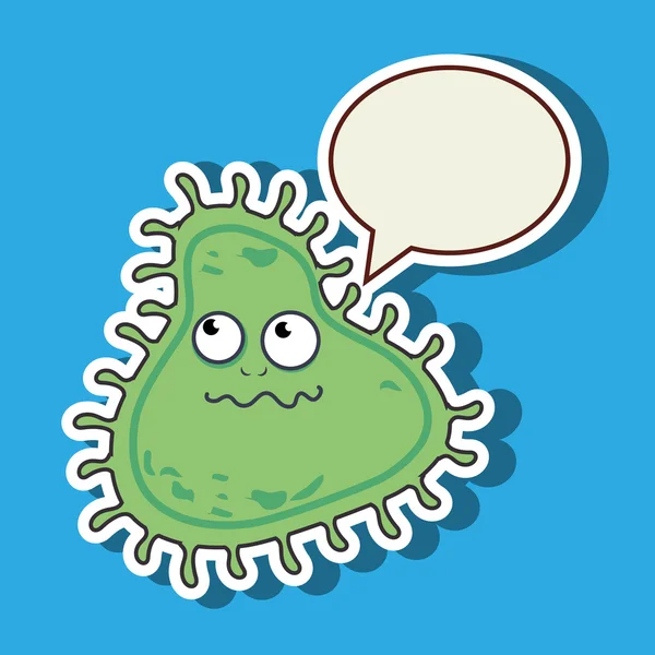 Bakteriyolojinin konsept tasarımı — Stok Vektör