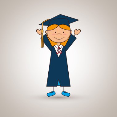 Mezuniyet kutlaması tasarım