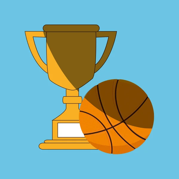 Basketbal game-design — Stockvector