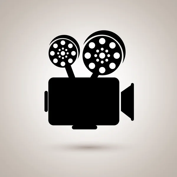 Film industry flat icon  design — Stock Vector