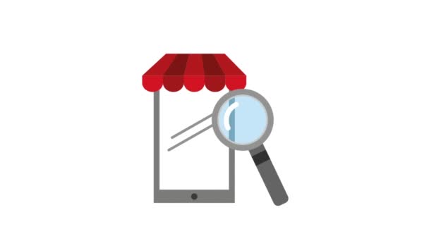 commerce électronique animation 