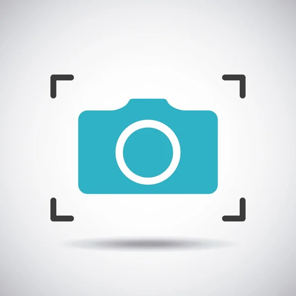 Focus design della fotocamera — Vettoriale Stock