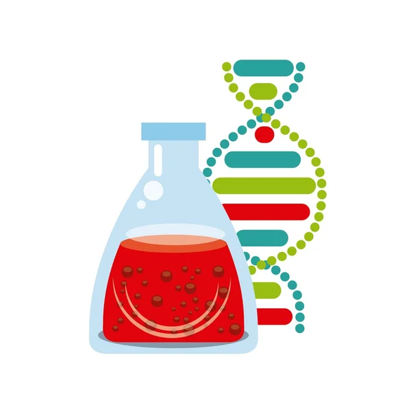 Design de ciências da biologia — Vetor de Stock