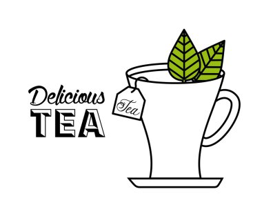 lezzetli çay tasarım