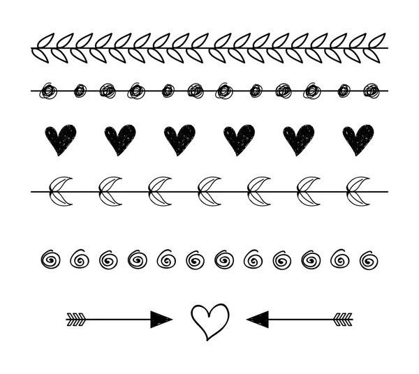 Design della carta d'amore — Vettoriale Stock