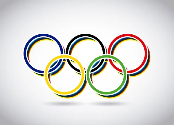 Diseño de juegos olimpics — Archivo Imágenes Vectoriales