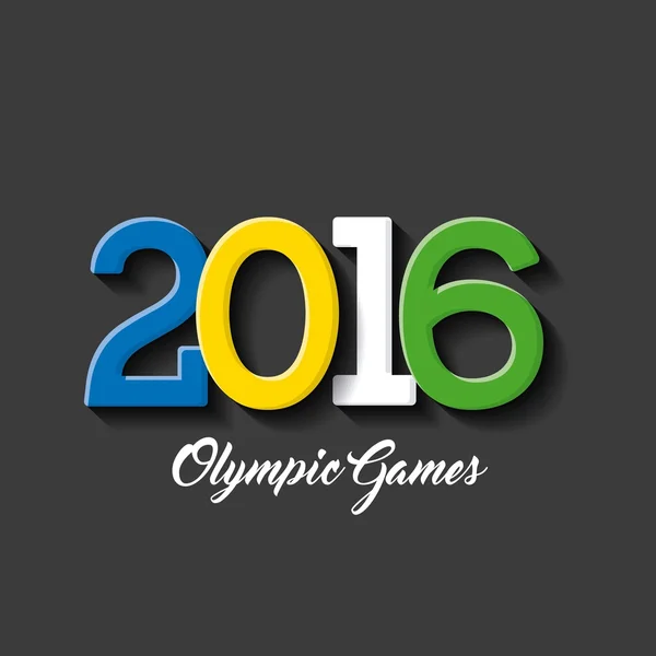 Olympisches Spieldesign — Stockvektor