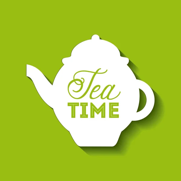 Νόστιμα τσάι σχεδιασμό — Διανυσματικό Αρχείο