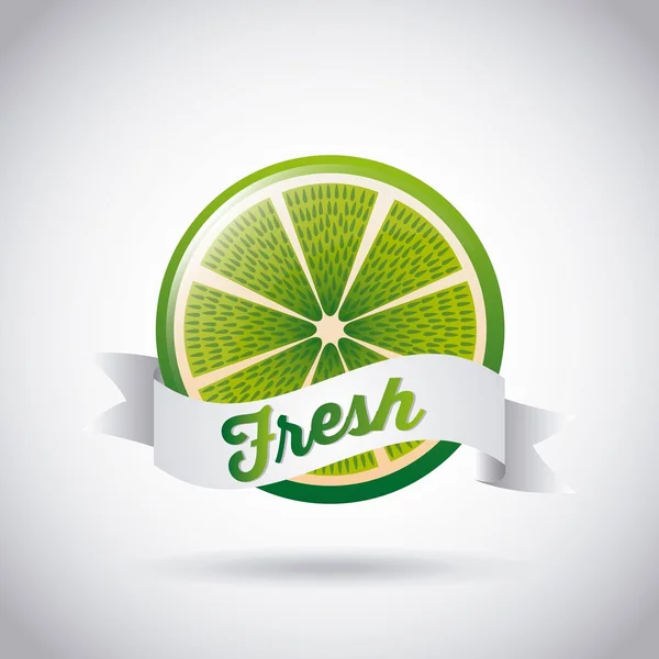 Diseño de fruta fresca — Archivo Imágenes Vectoriales