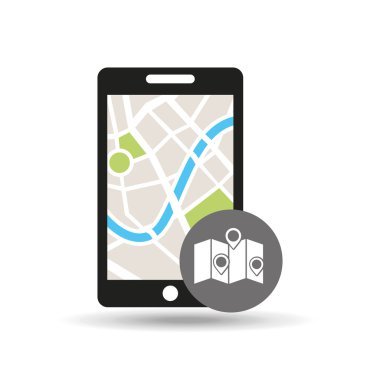 harita tasarım üzerindeki konumları