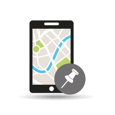 harita tasarım üzerindeki konumları