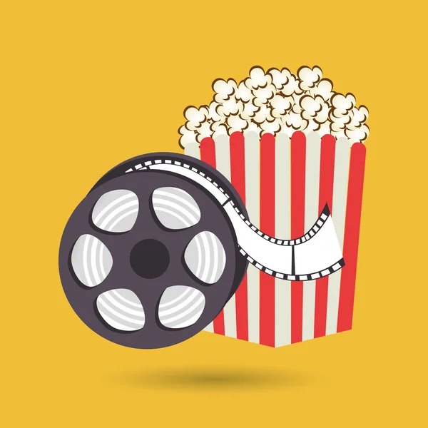 Design de ícone de cinema —  Vetores de Stock