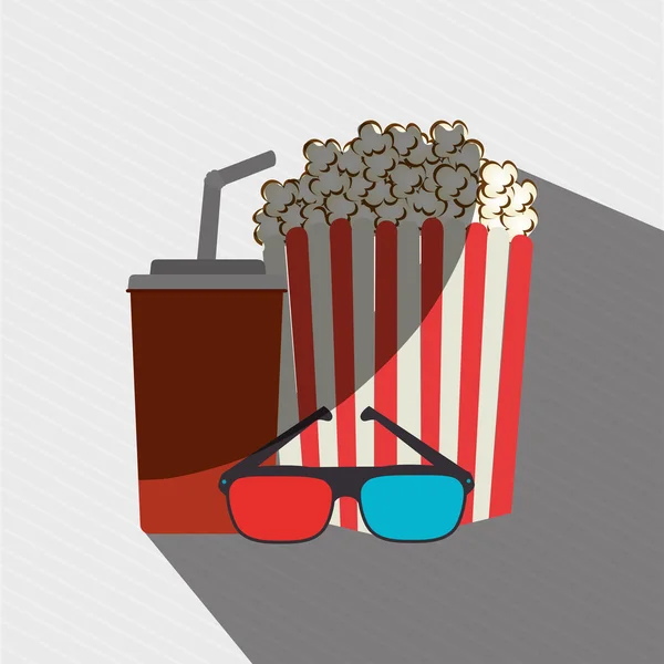 Cinema icon design — Stock Vector