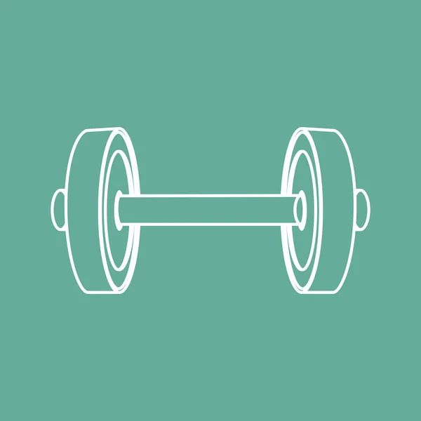 Fitness pictogram ontwerp — Stockvector