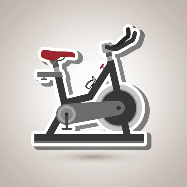 Fitness pictogram ontwerp — Stockvector