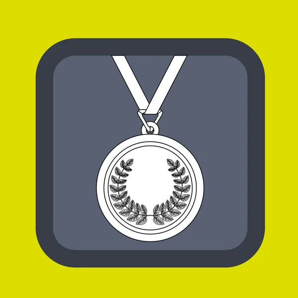 Олімпійська медаль дизайн — стоковий вектор