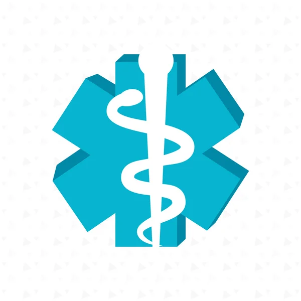 Progettazione di icone mediche — Vettoriale Stock