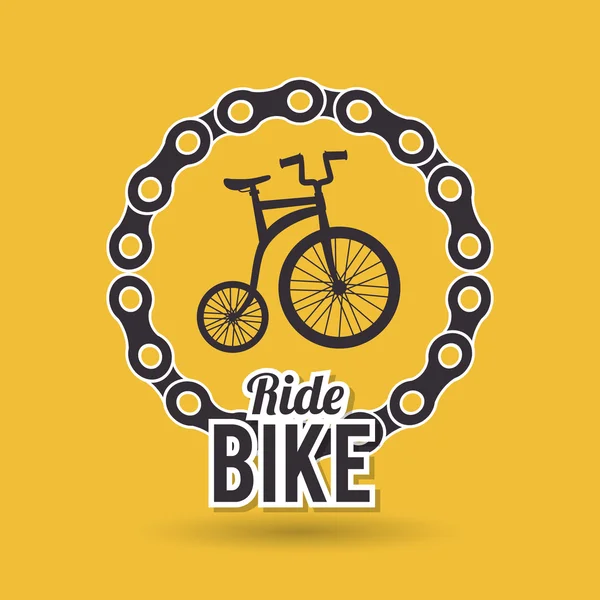 Ride bike design — Stockvector