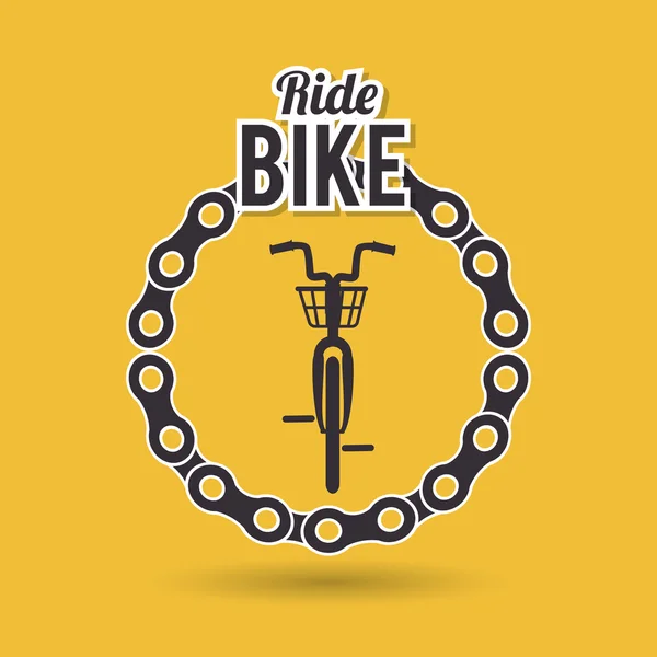 Ride Bike Design — Stockvektor