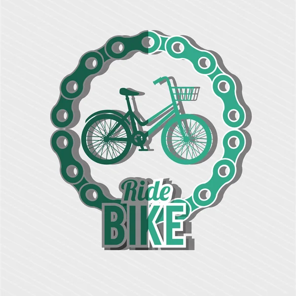 Rida cykel design — Stock vektor