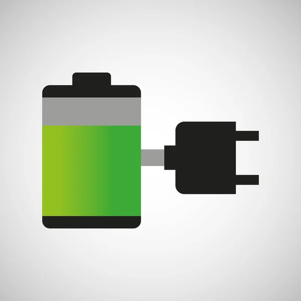 Batterij power ontwerp — Stockvector