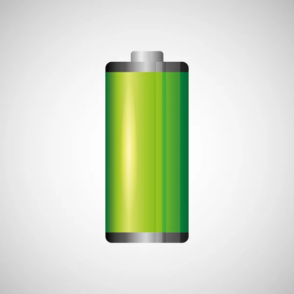 Battery power design — Stock Vector