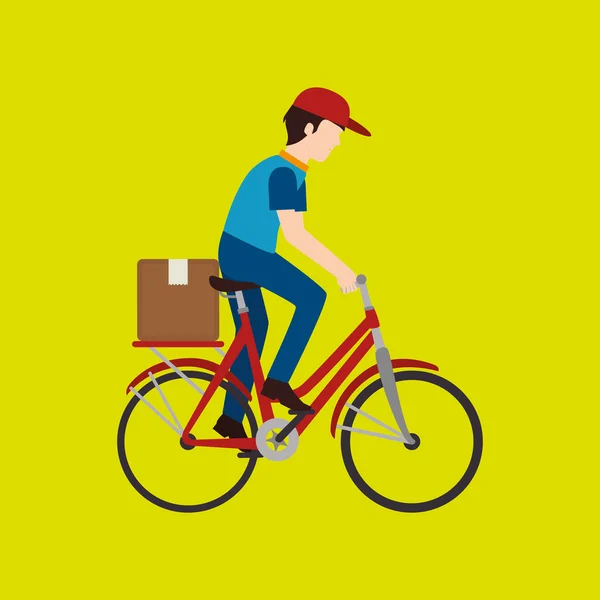 Delivery service design — Stock Vector