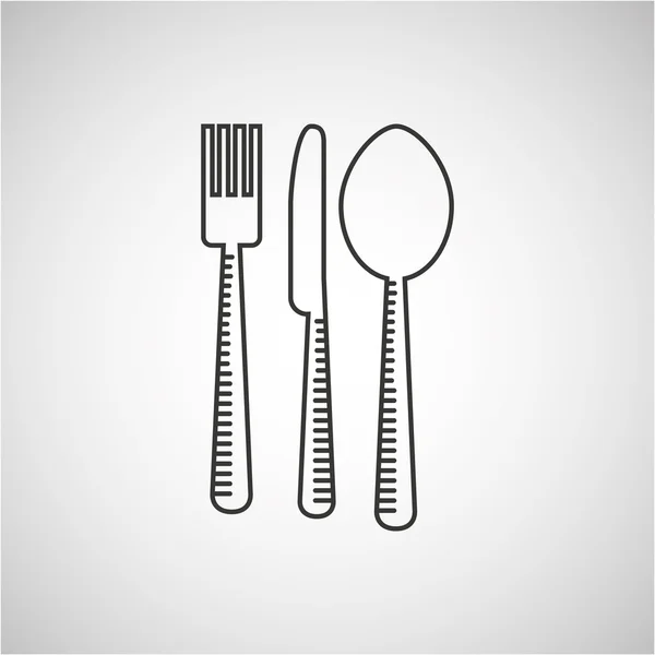 Conception de menu alimentaire — Image vectorielle