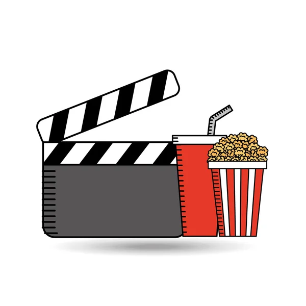 Film industry design — Stock Vector