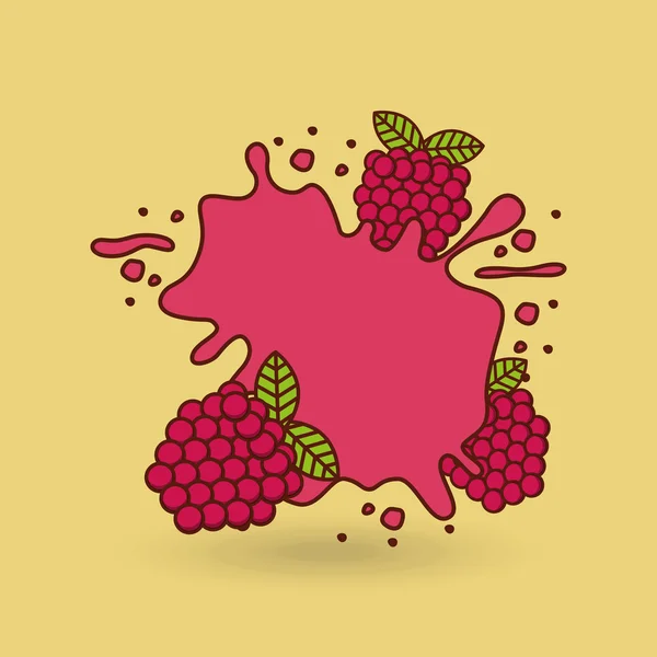 Smothie fruit ontwerp — Stockvector