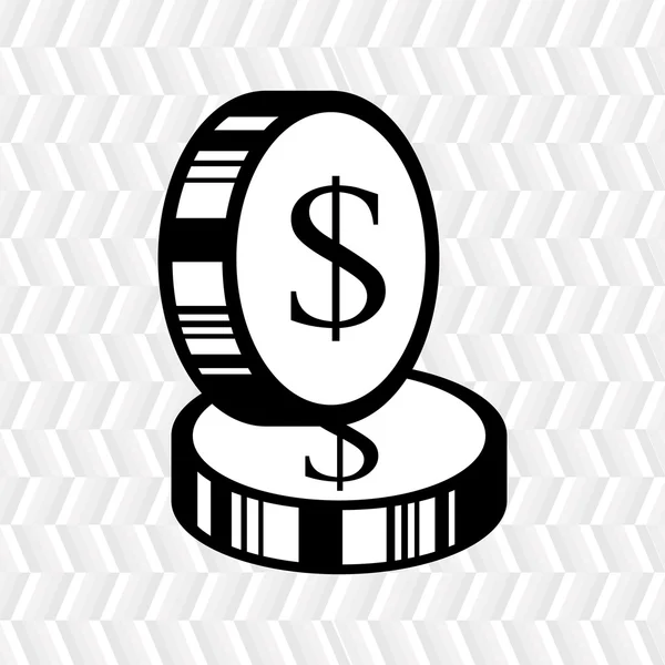 Design de conceito de dinheiro — Vetor de Stock