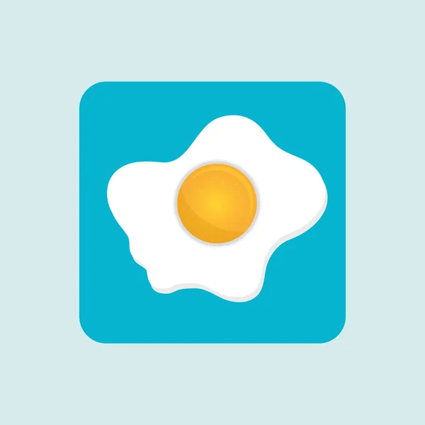 Design ouă prăjite — Vector de stoc