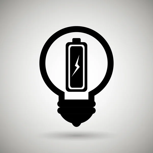 Conception de puissance de batterie — Image vectorielle