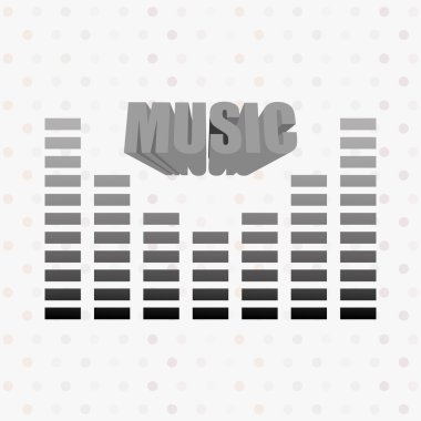 Müzik yaşam tarzı tasarım