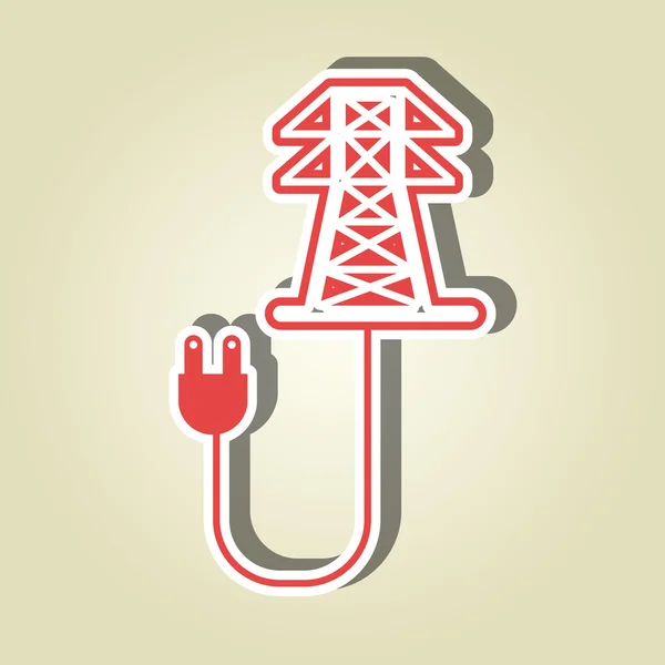 Energie pictogram ontwerp — Stockvector